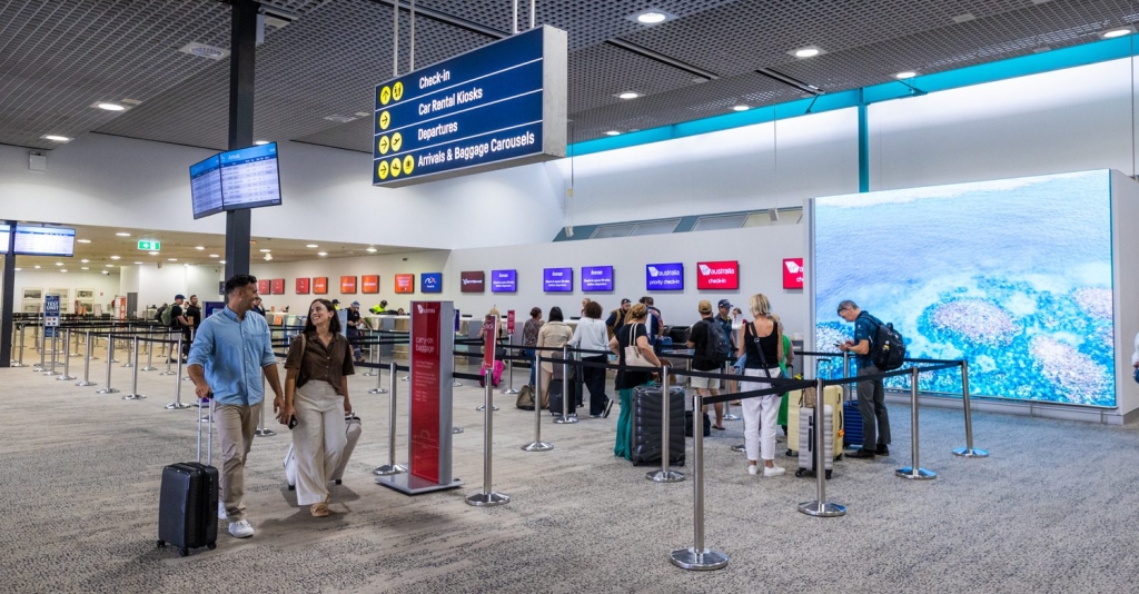 townsville airport check in